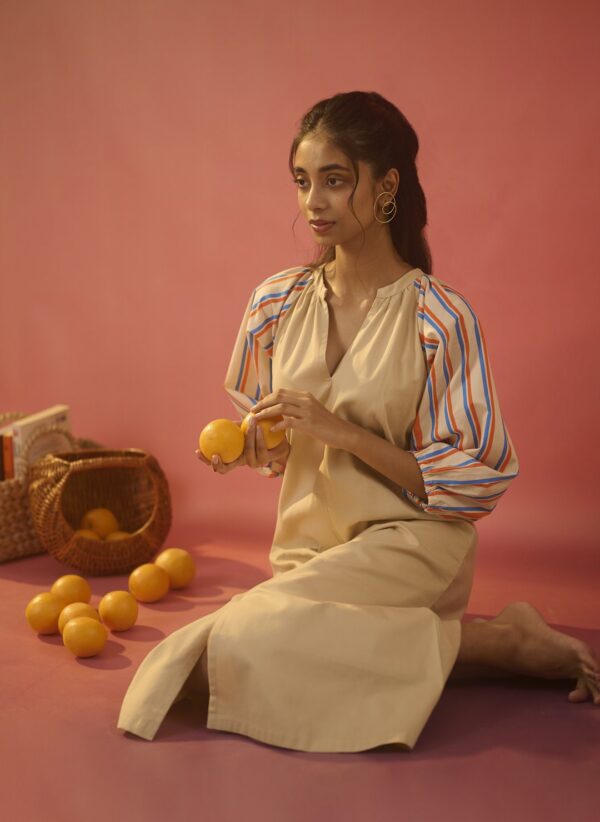 Citrus Cream Dress - Image 2