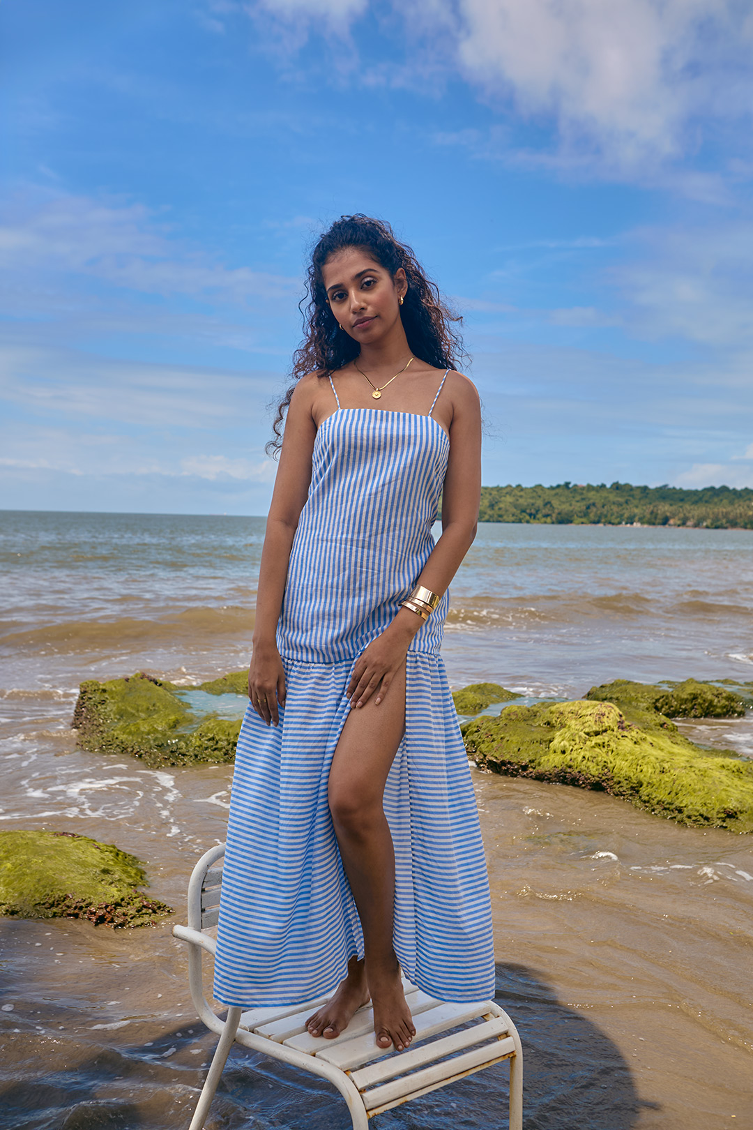 Island Stripes Dress